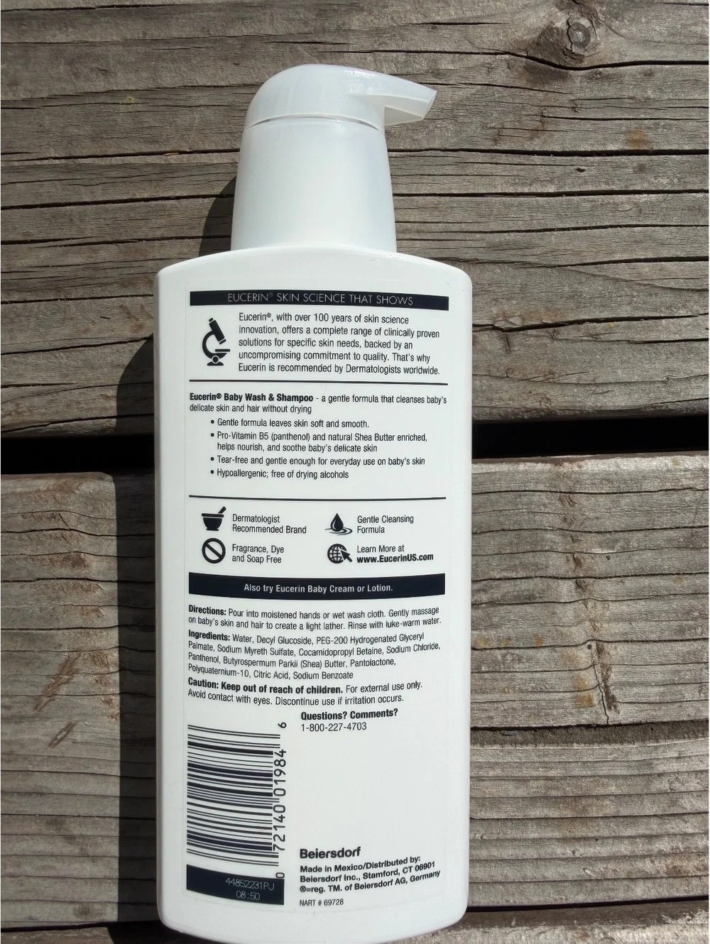 Eucerin Baby Wash & Shampoo 13.5 fl oz